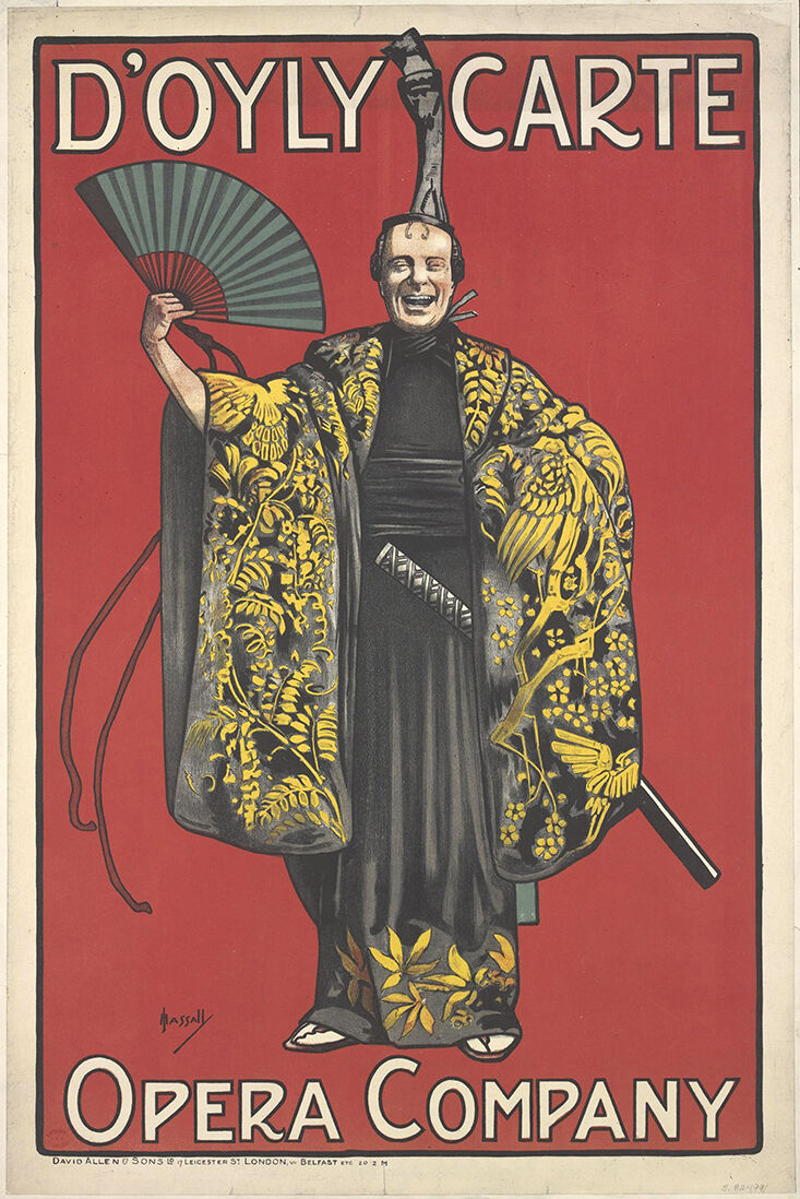 1919 D'Oyly Carte poster